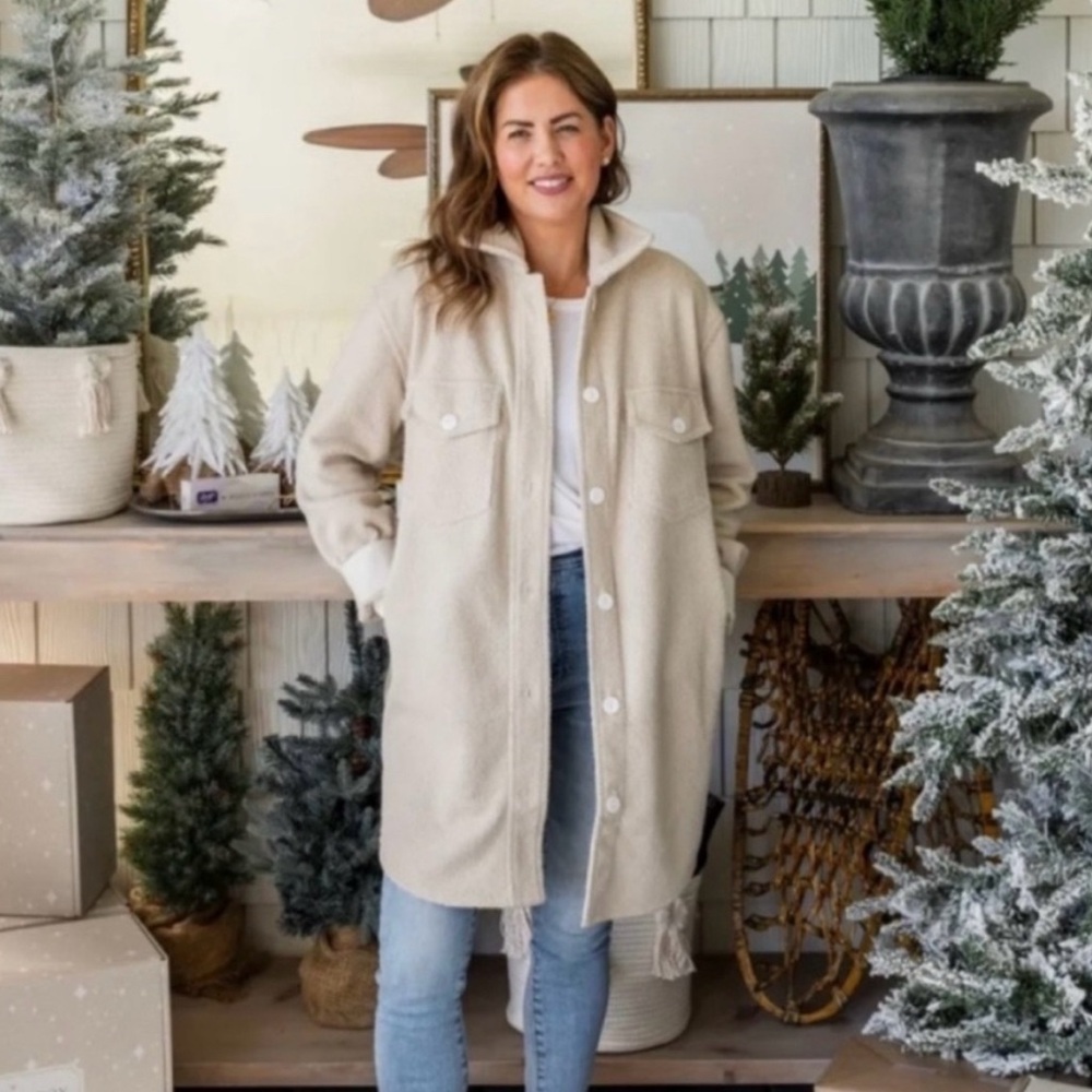 Jackson Rowe x Jillian Harris Scholar Shacket